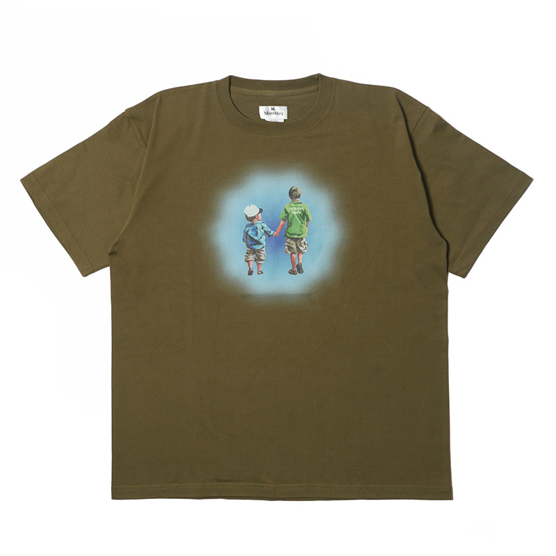 KIDS SS TEE -3.COLOR-(OLIVE)