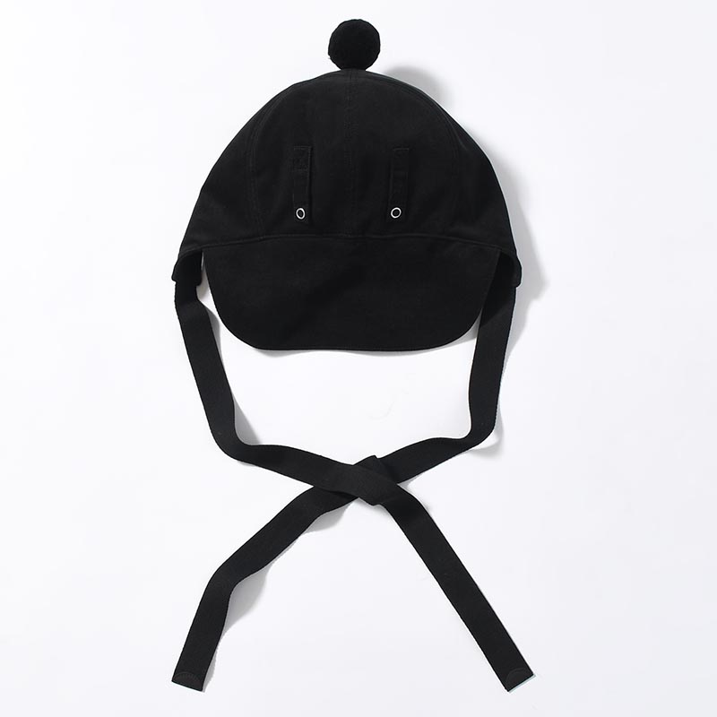 DECK CAP "SEAMAN" -BLACK-