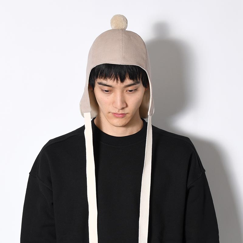 DECK CAP "SEAMAN" -BEIGE-