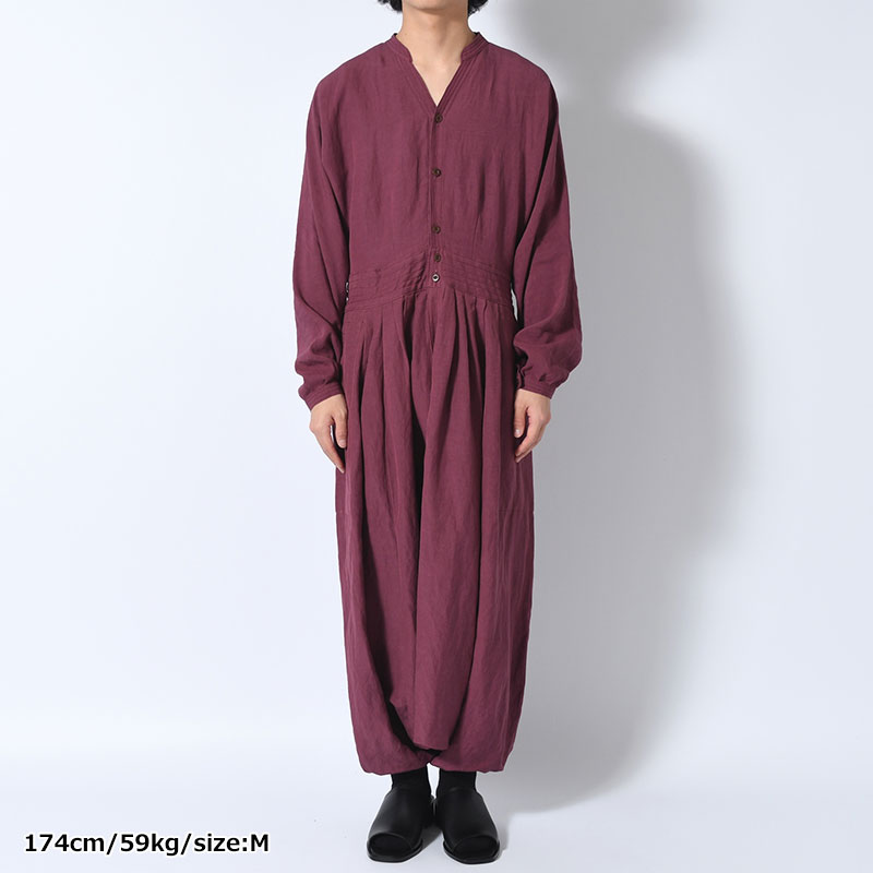 SHALWAL COVERALLS -BORDEAUX-