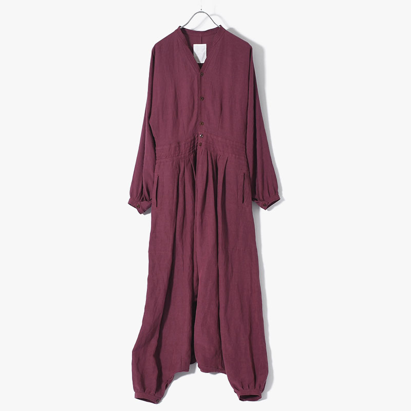 SHALWAL COVERALLS -BORDEAUX-