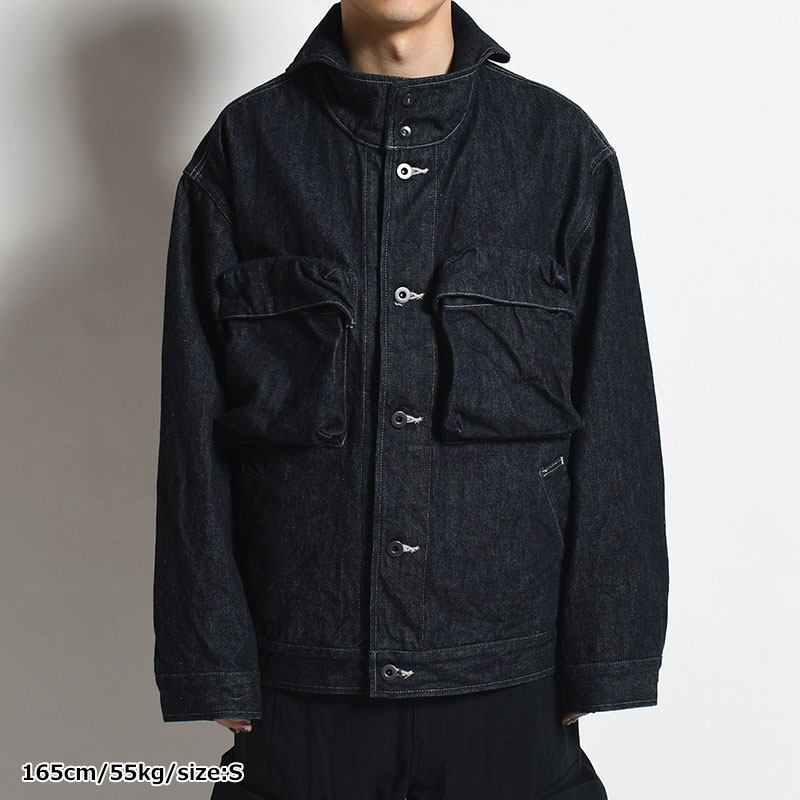 SELVEDGE DENIM JACKET -INDIGO (ONE WASH)-