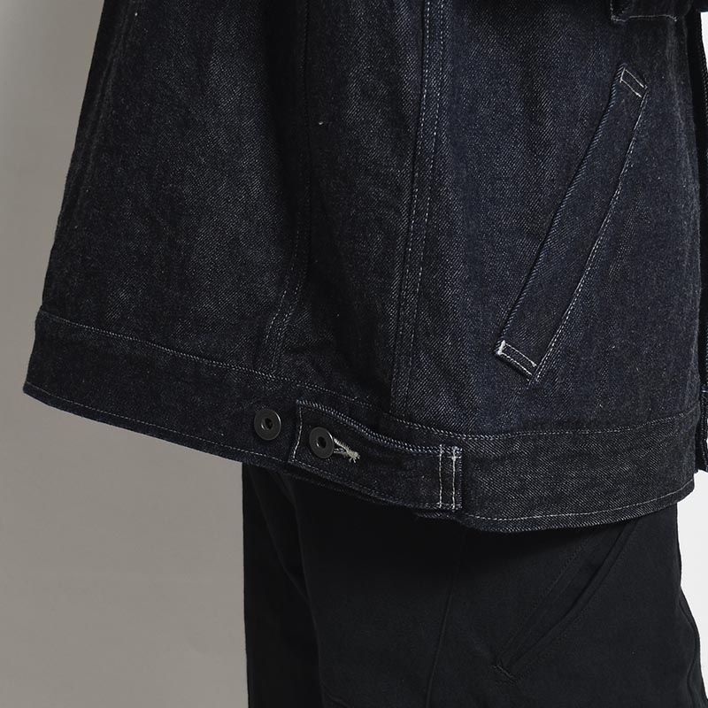 SELVEDGE DENIM JACKET -INDIGO (ONE WASH)-