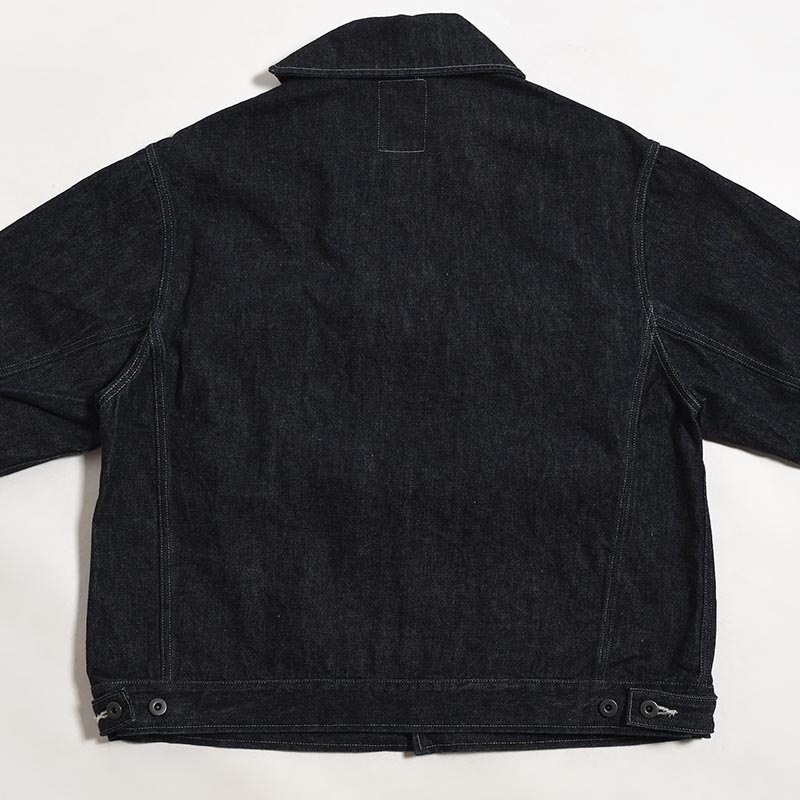 SELVEDGE DENIM JACKET -INDIGO (ONE WASH)-