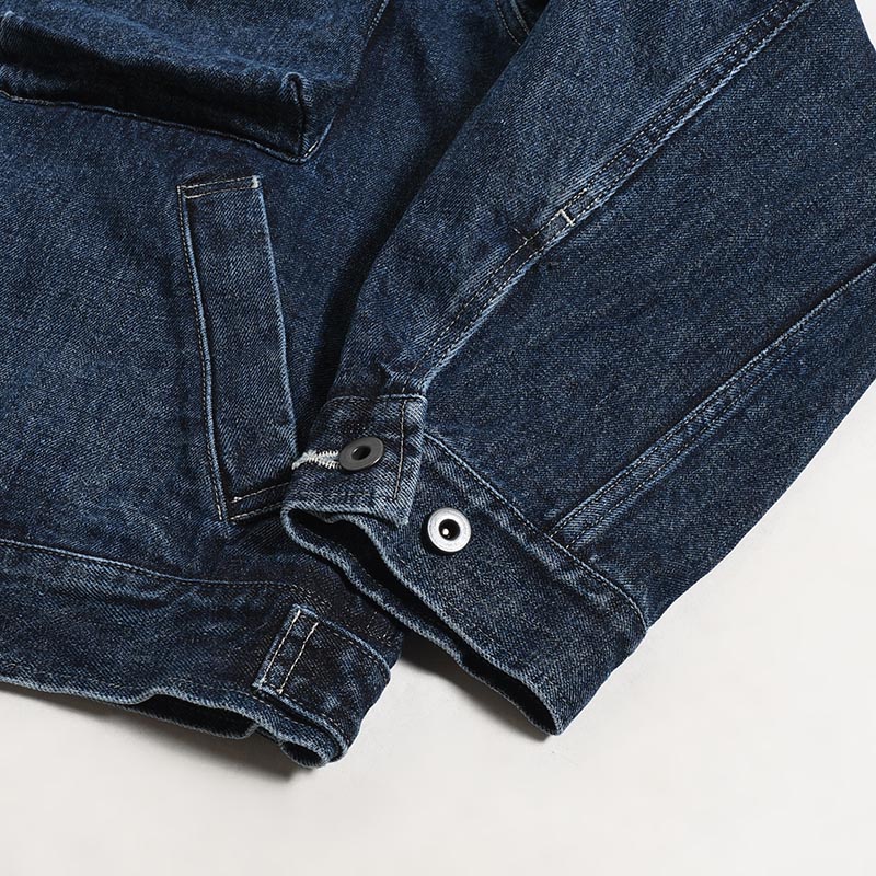 SELVEDGE DENIM JACKET -INDIGO (USED FINISH)-