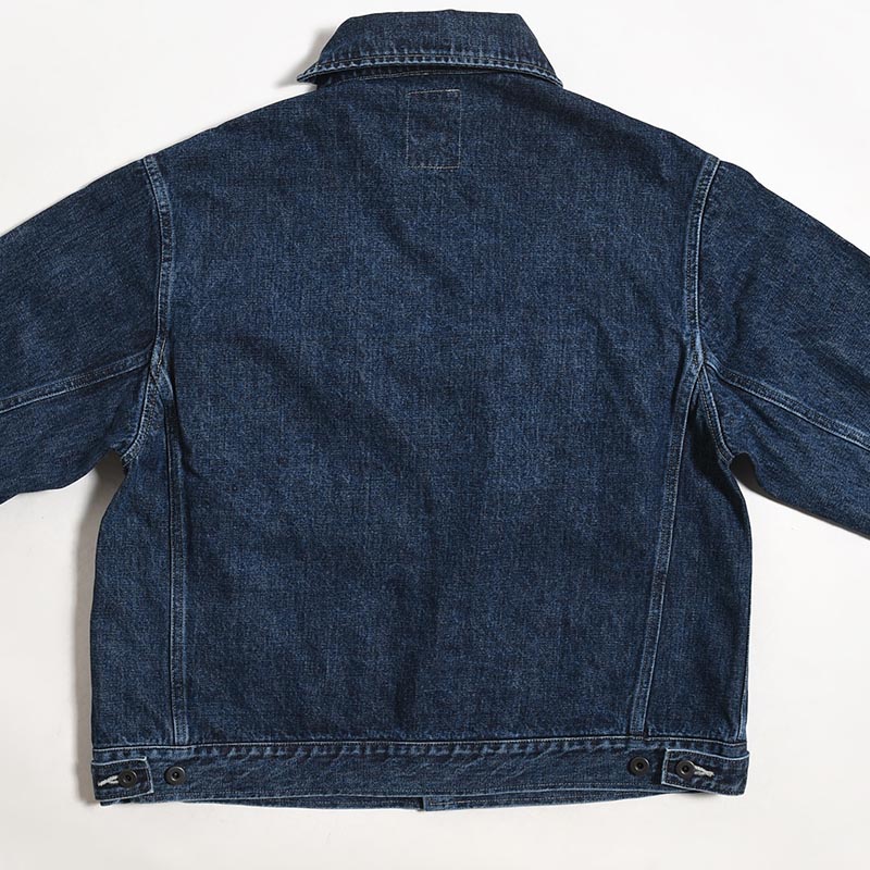 SELVEDGE DENIM JACKET -INDIGO (USED FINISH)-