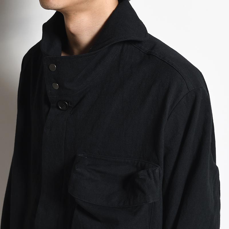 STEREOSCOPIC POCKET JACKET -BLACK-