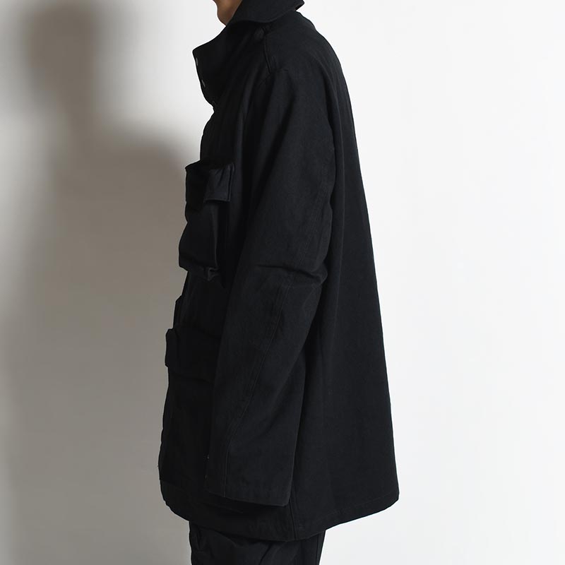 STEREOSCOPIC POCKET JACKET -BLACK-