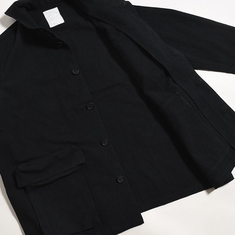 STEREOSCOPIC POCKET JACKET -BLACK-