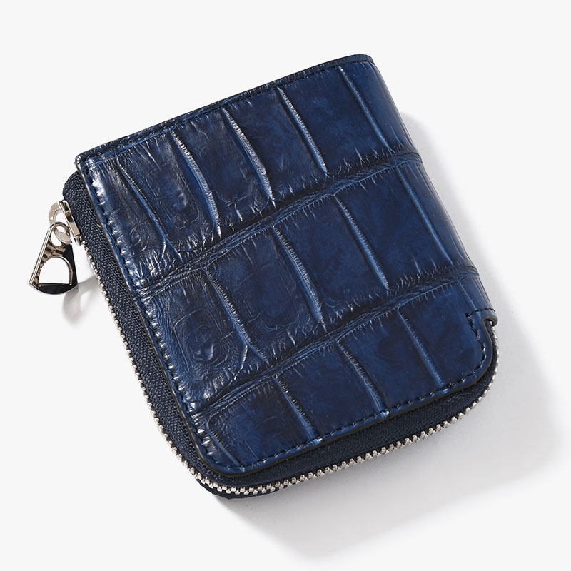 CRISTY VERY COMPACT WLT.5 / AI CROCO -INDIGO-