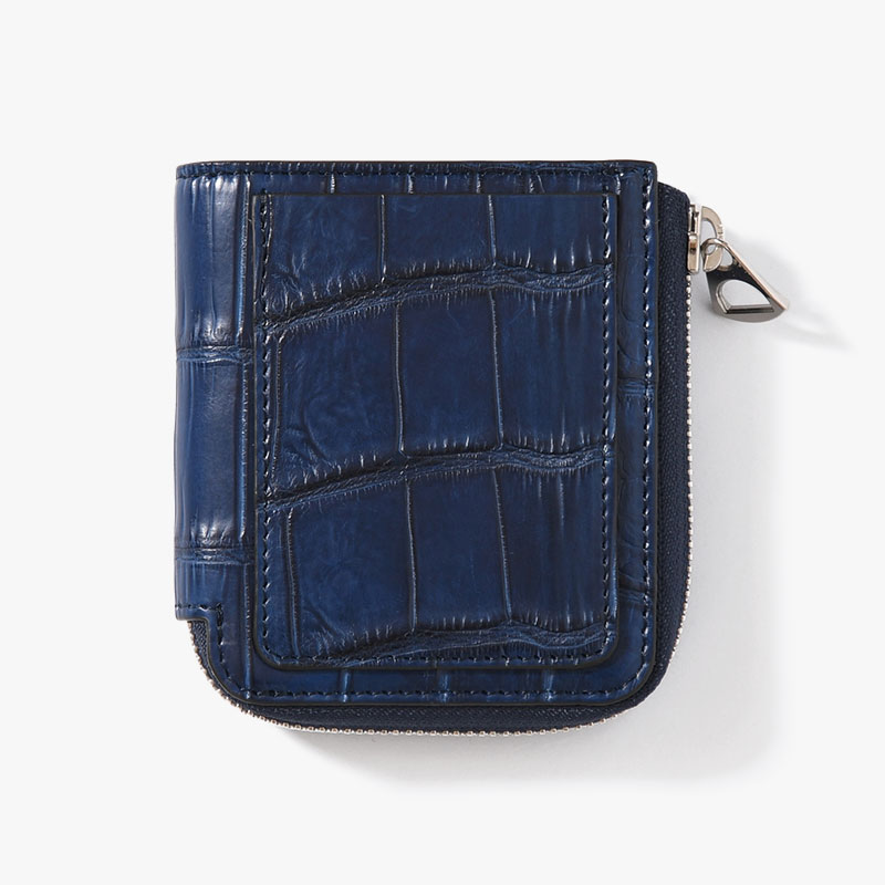 CRISTY VERY COMPACT WLT.5 / AI CROCO -INDIGO-