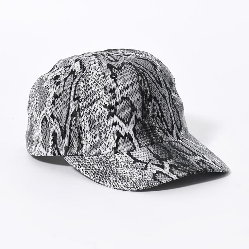 PRINT CORDS CURVED VISOR CAP "GIBSON" -PYTHON-