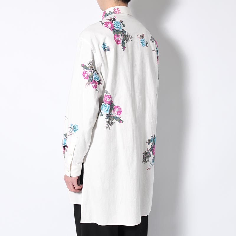 KHADI FLOWER PT BLOUSE -OFF WHITE-