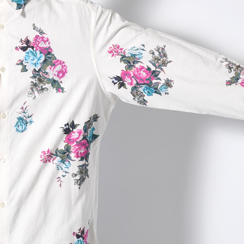 KHADI FLOWER PT BLOUSE -OFF WHITE-