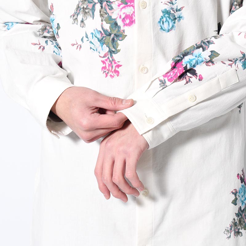 KHADI FLOWER PT BLOUSE -OFF WHITE-