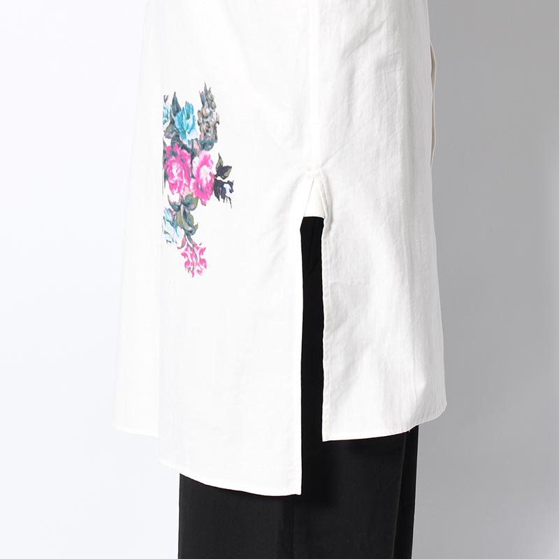 KHADI FLOWER PT BLOUSE -OFF WHITE-