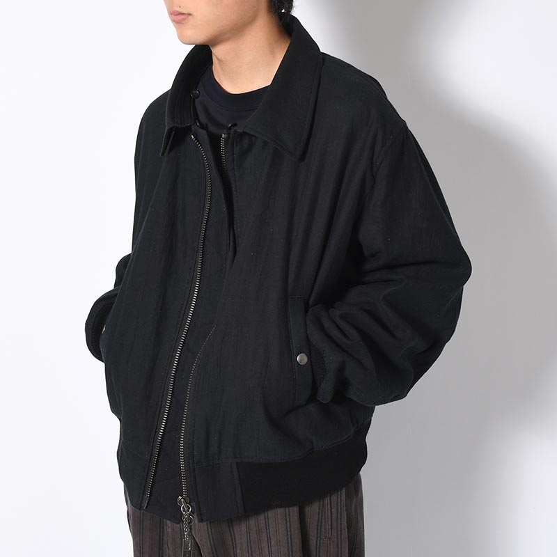 LADY PT DENIM BLOUSON -BLACK-