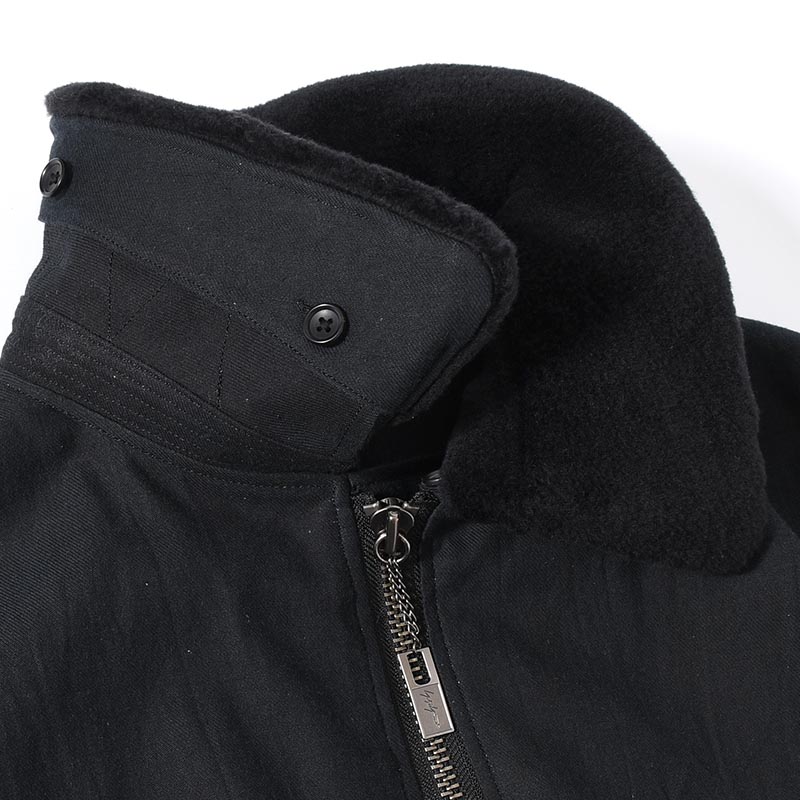 LADY PT DENIM BLOUSON -BLACK-