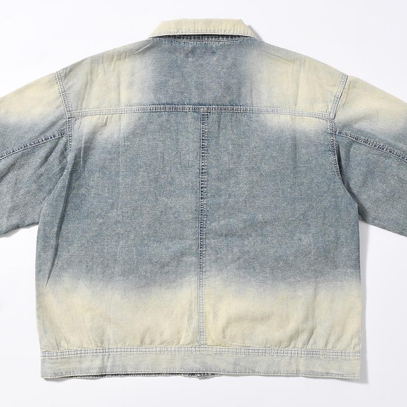 VINTAGE WASH CHAMBRAY JACKET -3.COLOR-