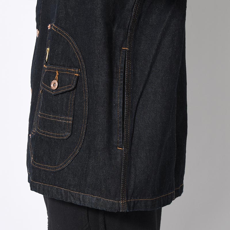 D POCKET DENIM COVERALL -3.COLOR-