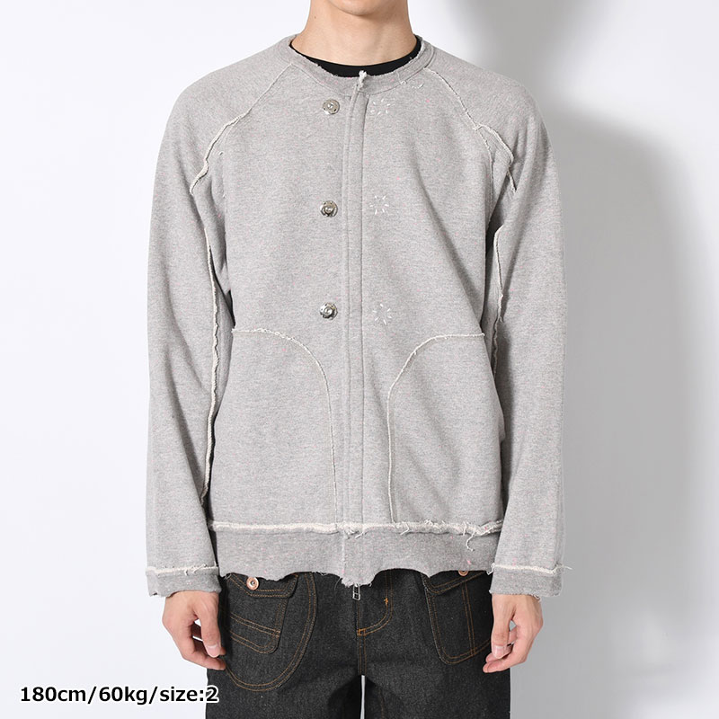 ZIP CREW SWEAT BLOUSON -3.COLOR-