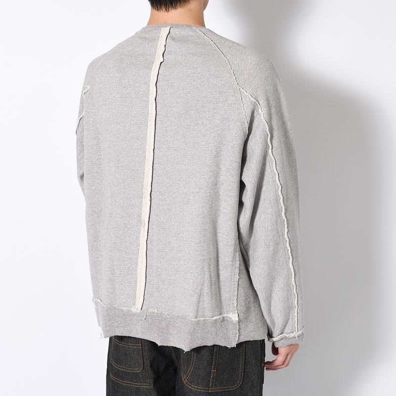 ZIP CREW SWEAT BLOUSON -3.COLOR-