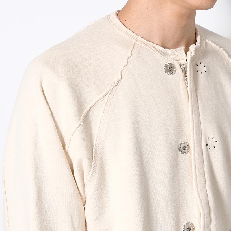 ZIP CREW SWEAT BLOUSON -3.COLOR-