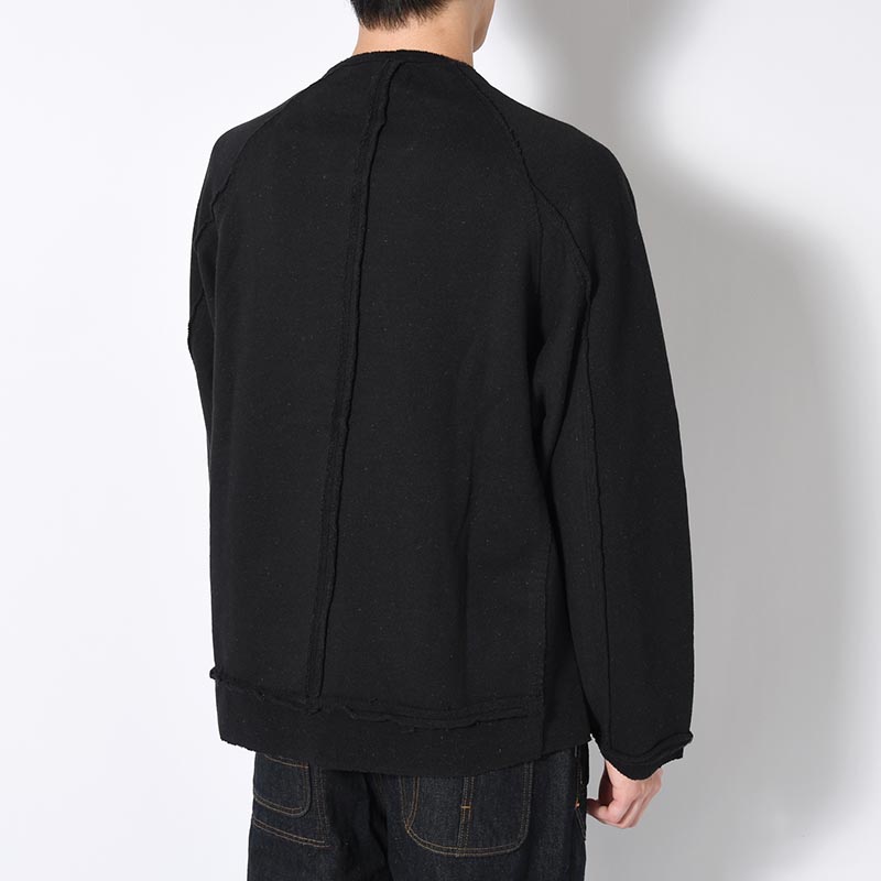 ZIP CREW SWEAT BLOUSON -3.COLOR-