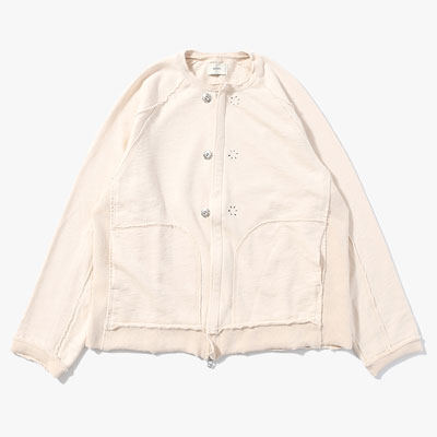 ZIP CREW SWEAT BLOUSON -3.COLOR-