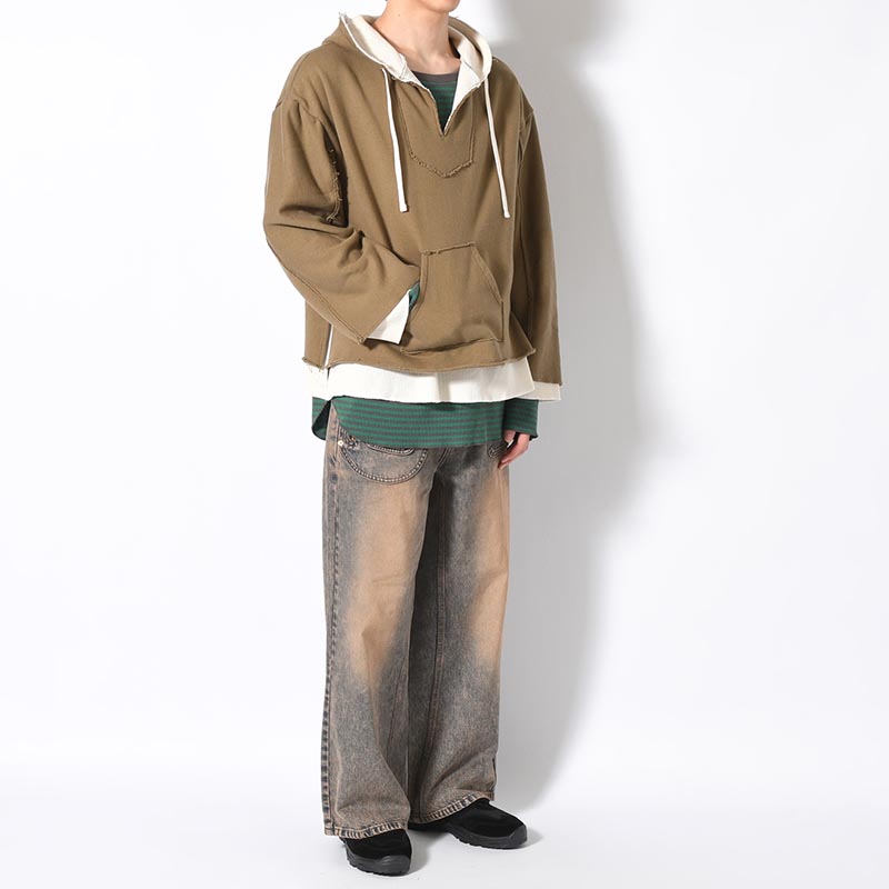 MEXICAN LAYER HOODIE -3.COLOR-