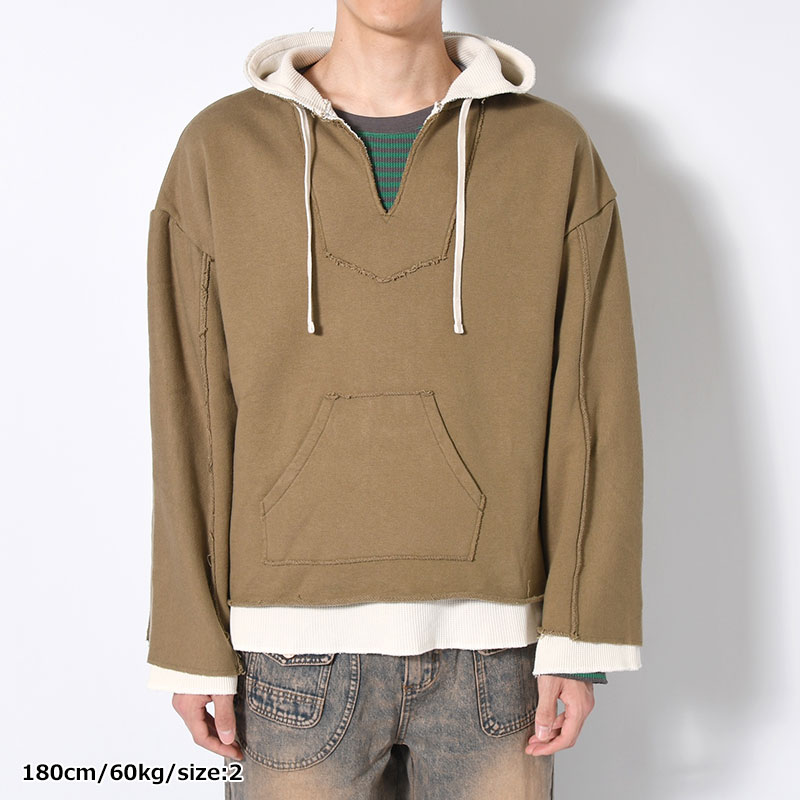 MEXICAN LAYER HOODIE -3.COLOR-