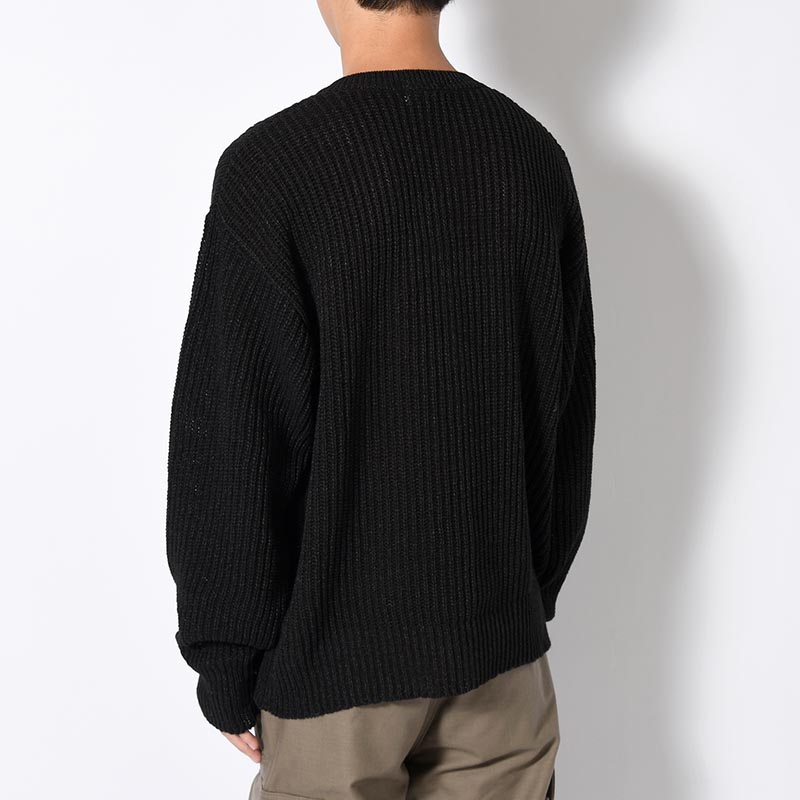 HENRY NECK POCKET KNIT -3.COLOR-