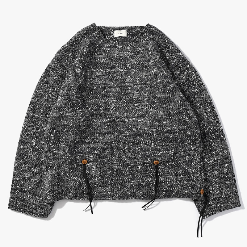 CRYSTAL OF SNOW KNIT -3.COLOR-(GRAY)