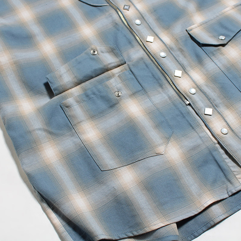 EXCESS WESTERN SHIRT CHECK -2.COLOR-