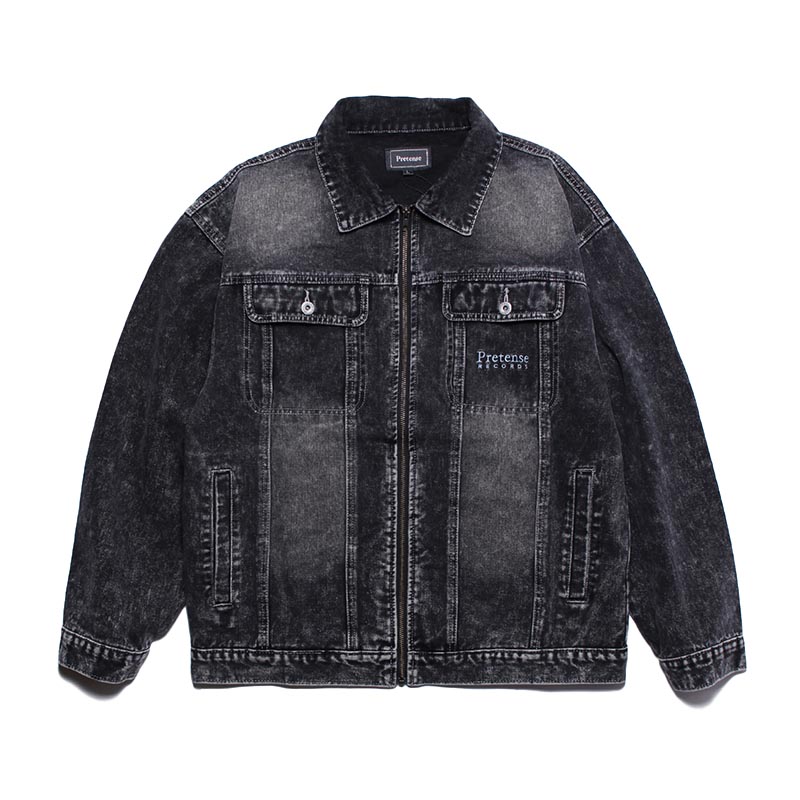 Denim Zip Jacket -2.COLOR-