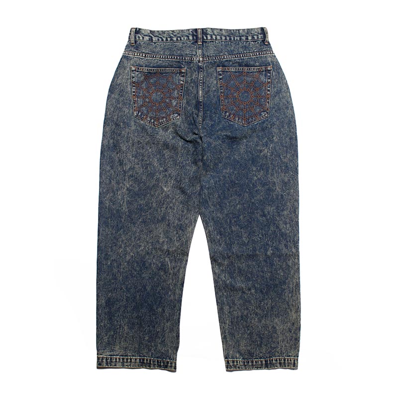 Spiderweb Denim Pants -2.COLOR-