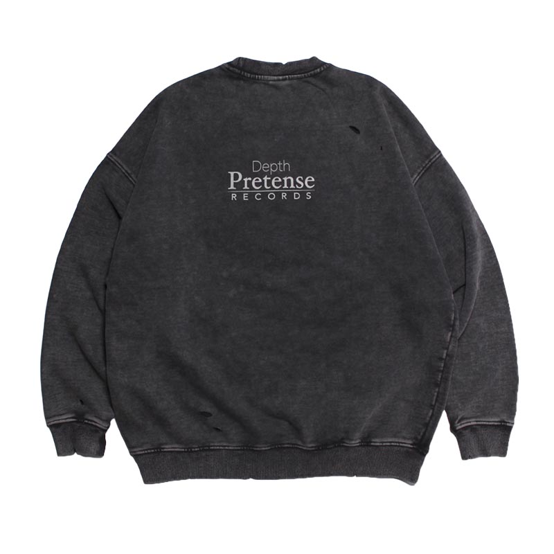 Depth3 Sweatshirt -BLACK-