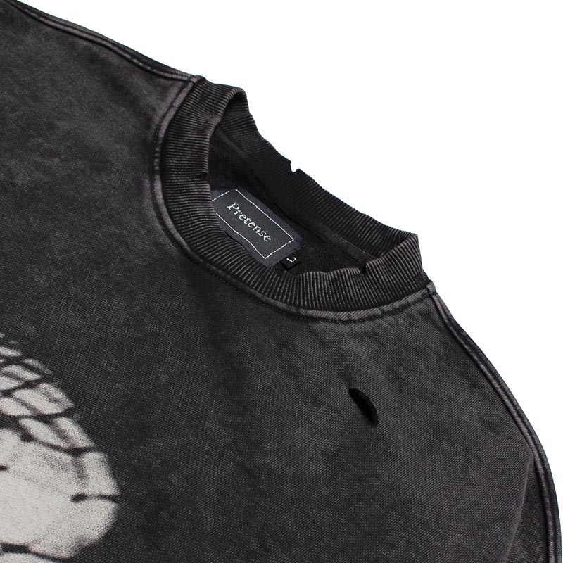 Depth3 Sweatshirt -BLACK-