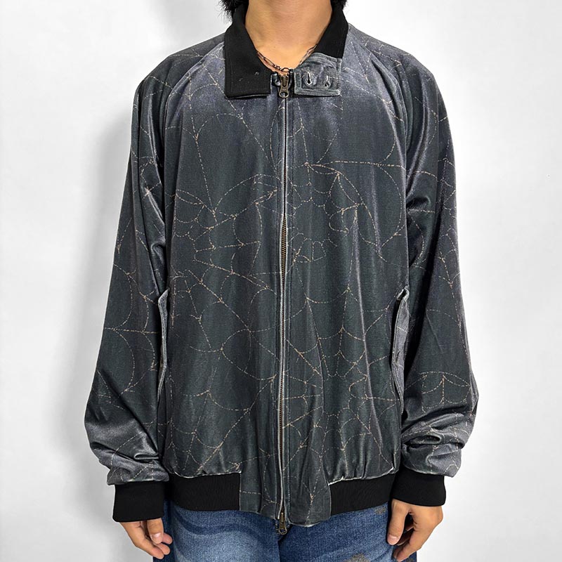 Spiderweb Velour Jacket -2.COLOR-