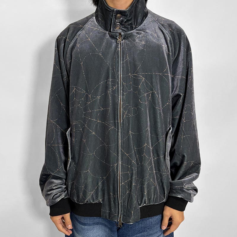 Spiderweb Velour Jacket -2.COLOR-