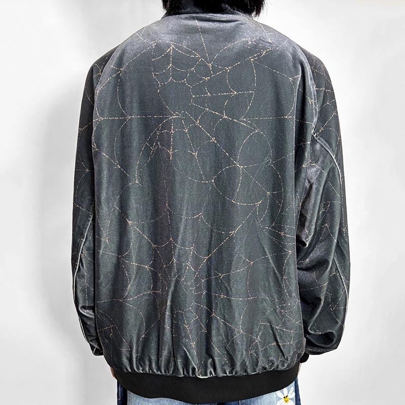 Spiderweb Velour Jacket -2.COLOR-