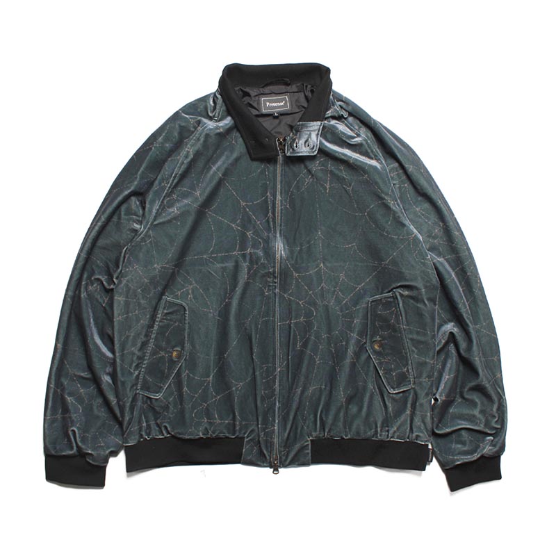 Spiderweb Velour Jacket -2.COLOR-