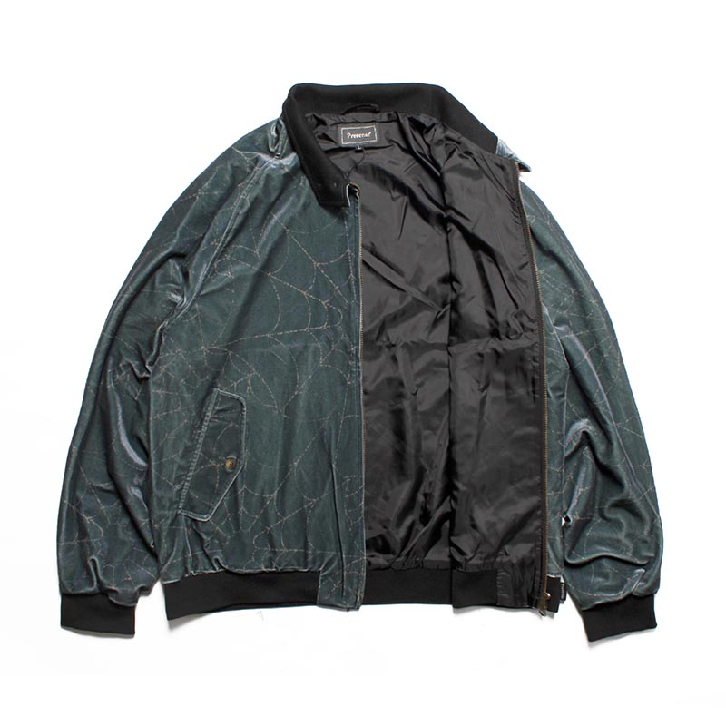 Spiderweb Velour Jacket -2.COLOR-