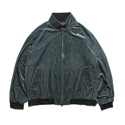 Spiderweb Velour Jacket -2.COLOR-