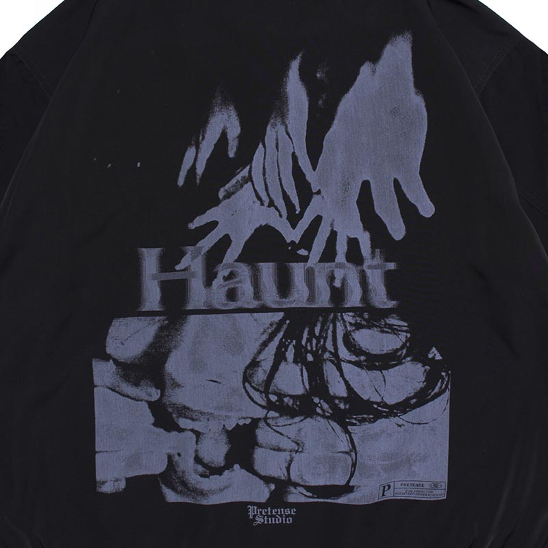 Haunt jacket -BLACK-