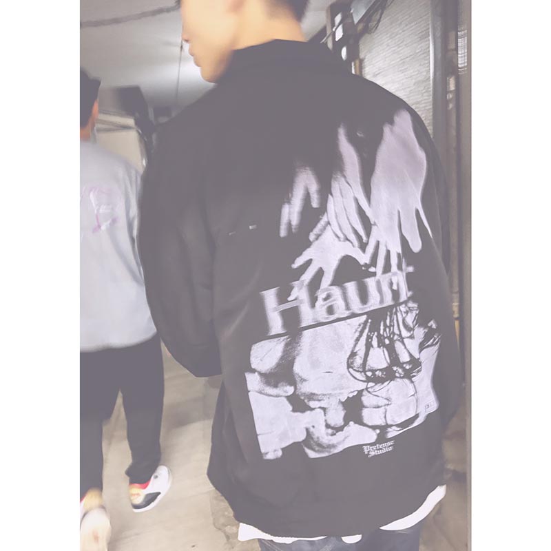 Haunt jacket -BLACK-