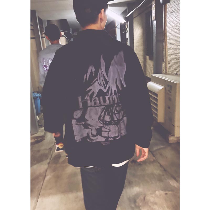 Haunt jacket -BLACK-