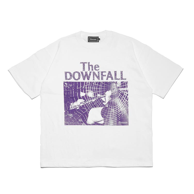 DOWNFALL TEE -WHITE-