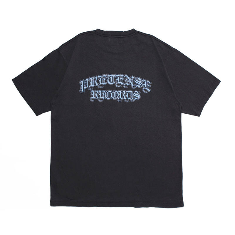 Damaged Depth TEE -BLACK-