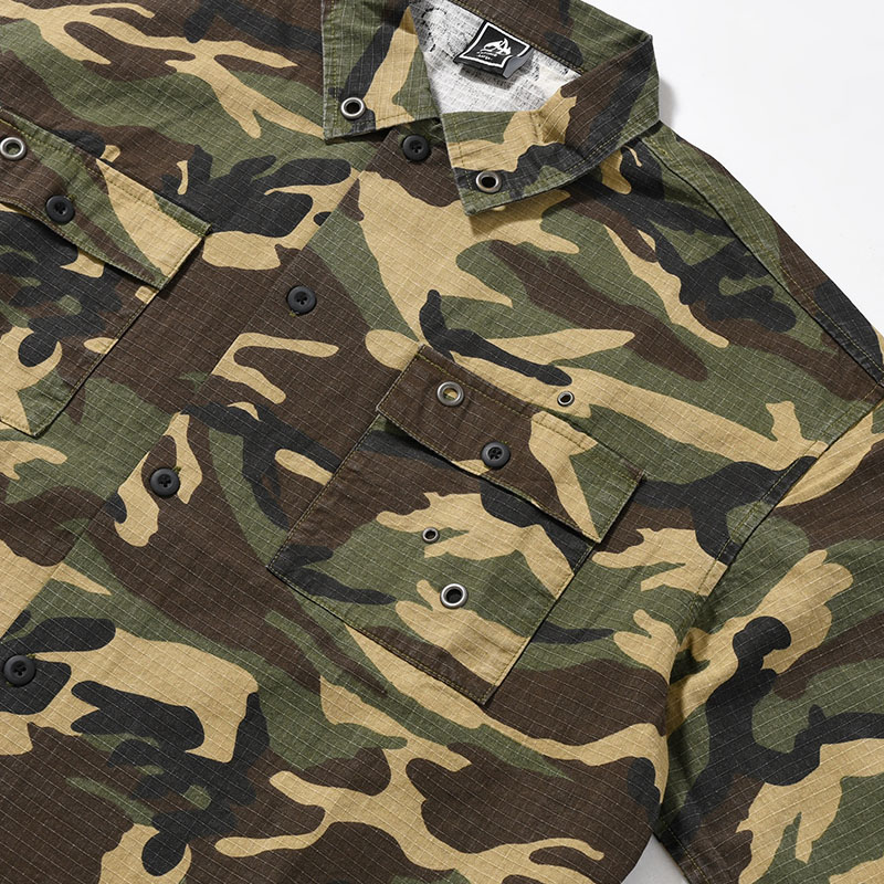 CAMO L/S SHIRT -2.COLOR-
